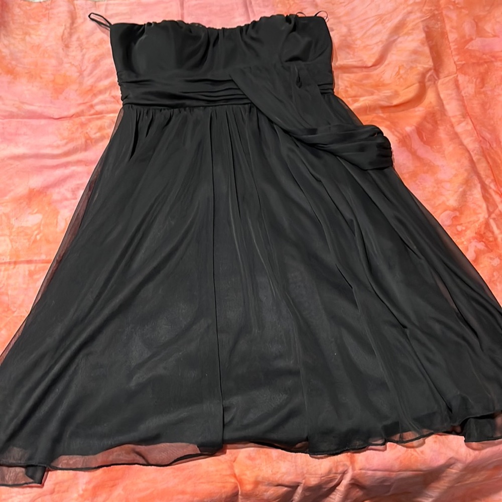 Belle D Short Black Dress
